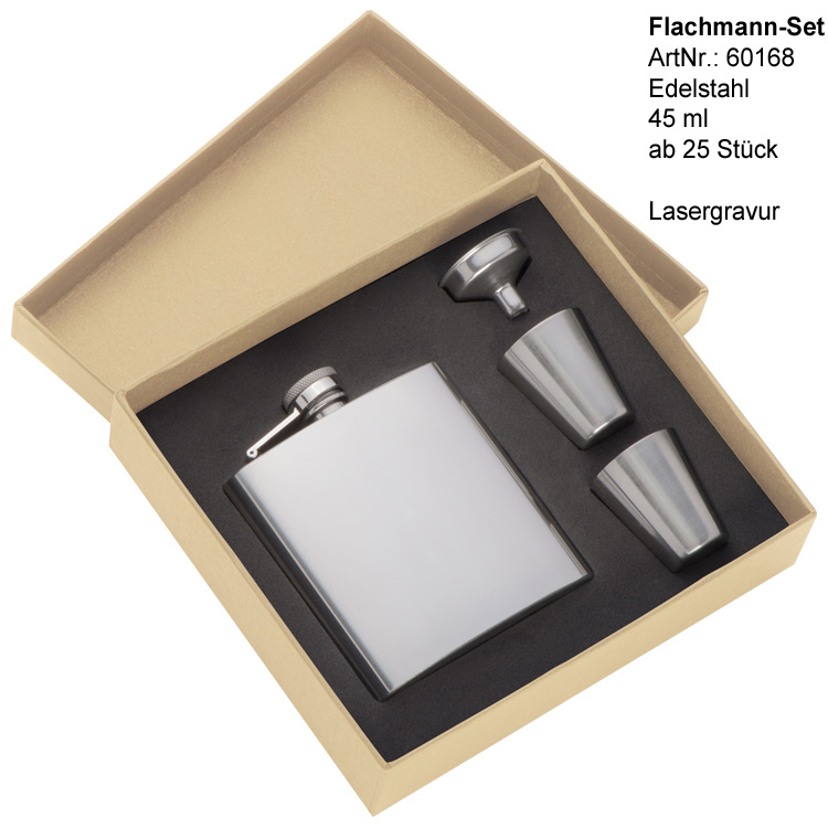 Flachmann Set